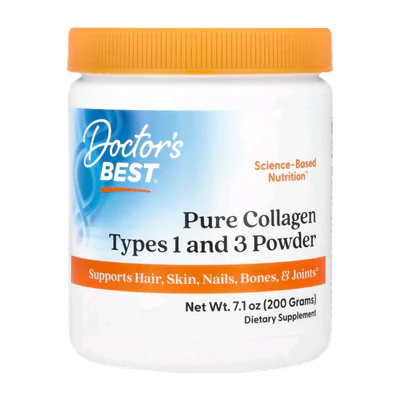 Doctor’s Best — كولاجين النوع 1 و3 · 200 غرام